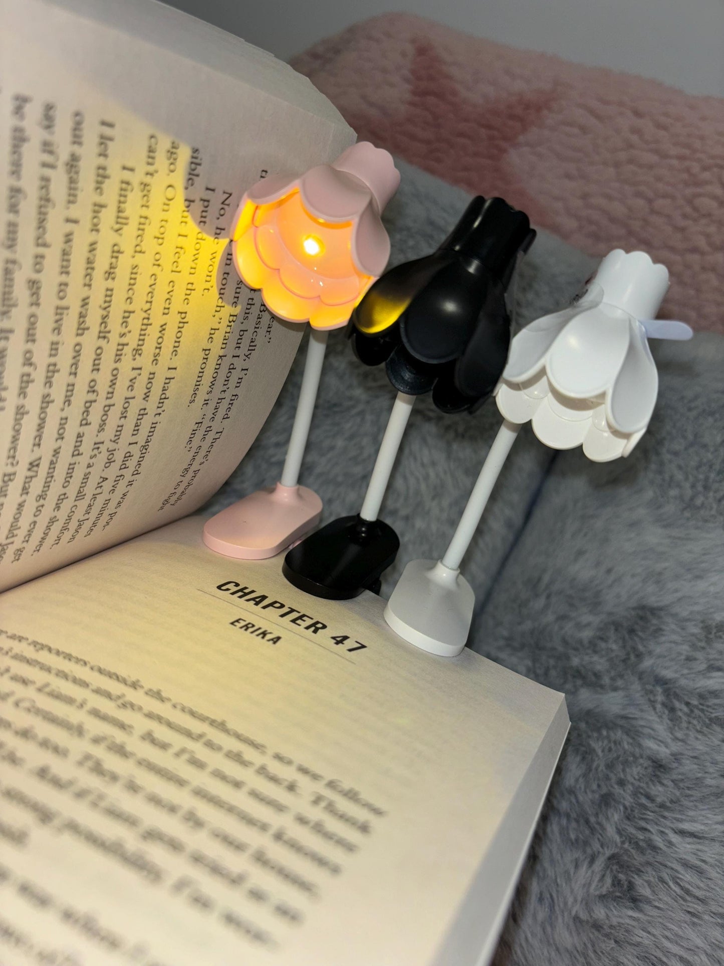 Flower Book Lights